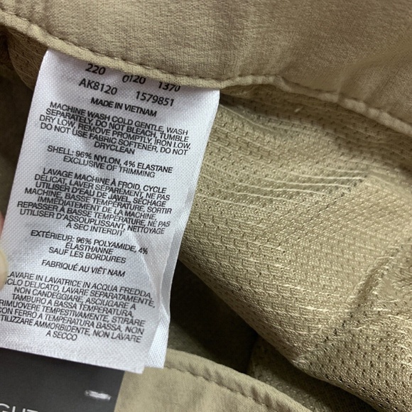 Columbia Saturday Trail Pant Omni Shade British Tan Womens Size 8 Long New NWT - Picture 5 of 7